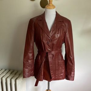 Avant Garde | 1970s Vintage Leather Jacket